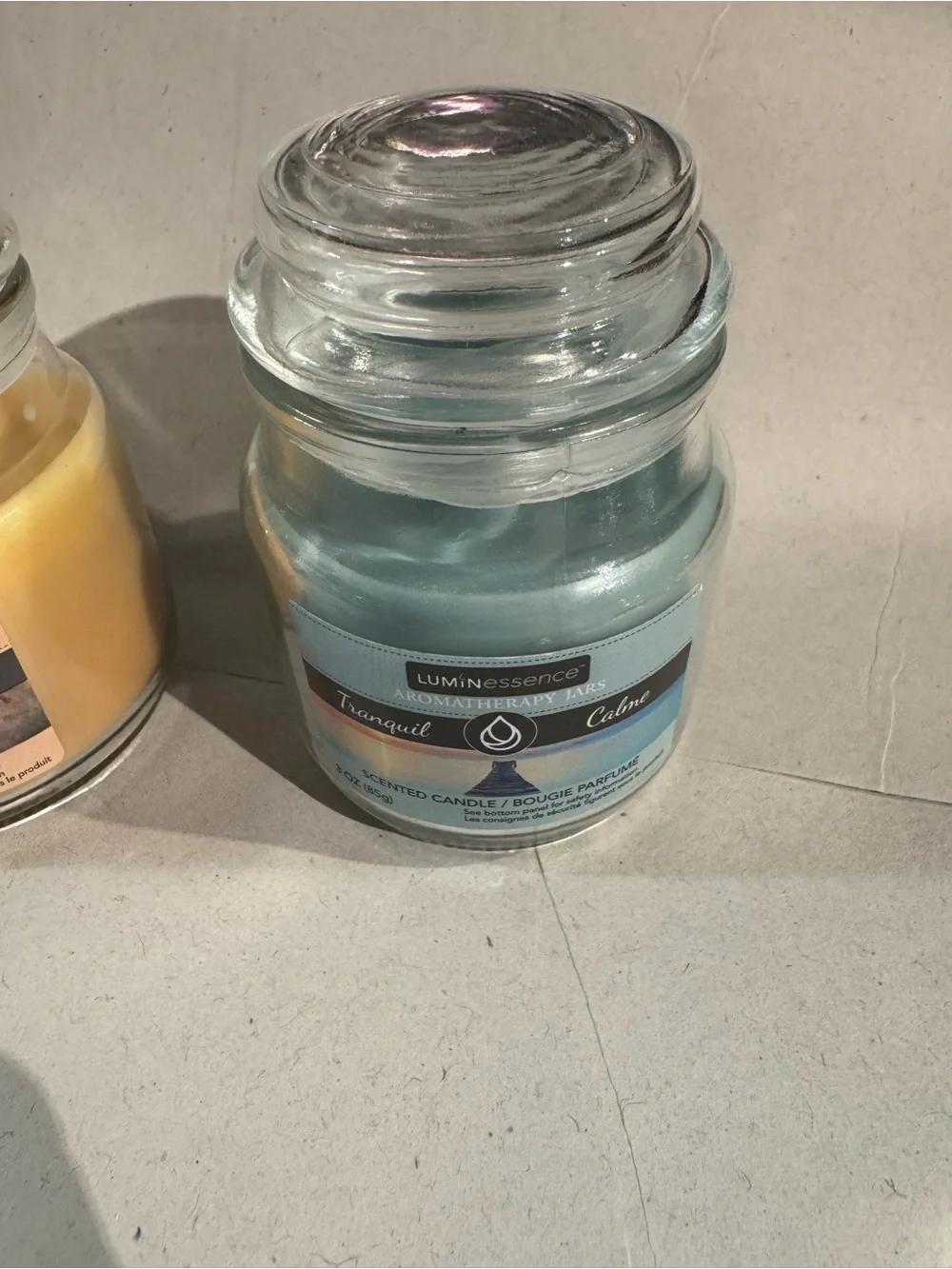 New Mixed lot 3 Scented Luminessence Mini Apothecary Jar Candles, 3 oz. each